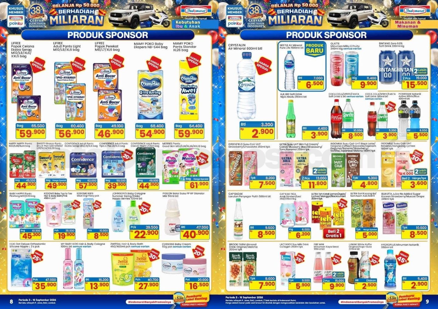 Promo Indomaret Katalog Terbaru 03-16 September 2026