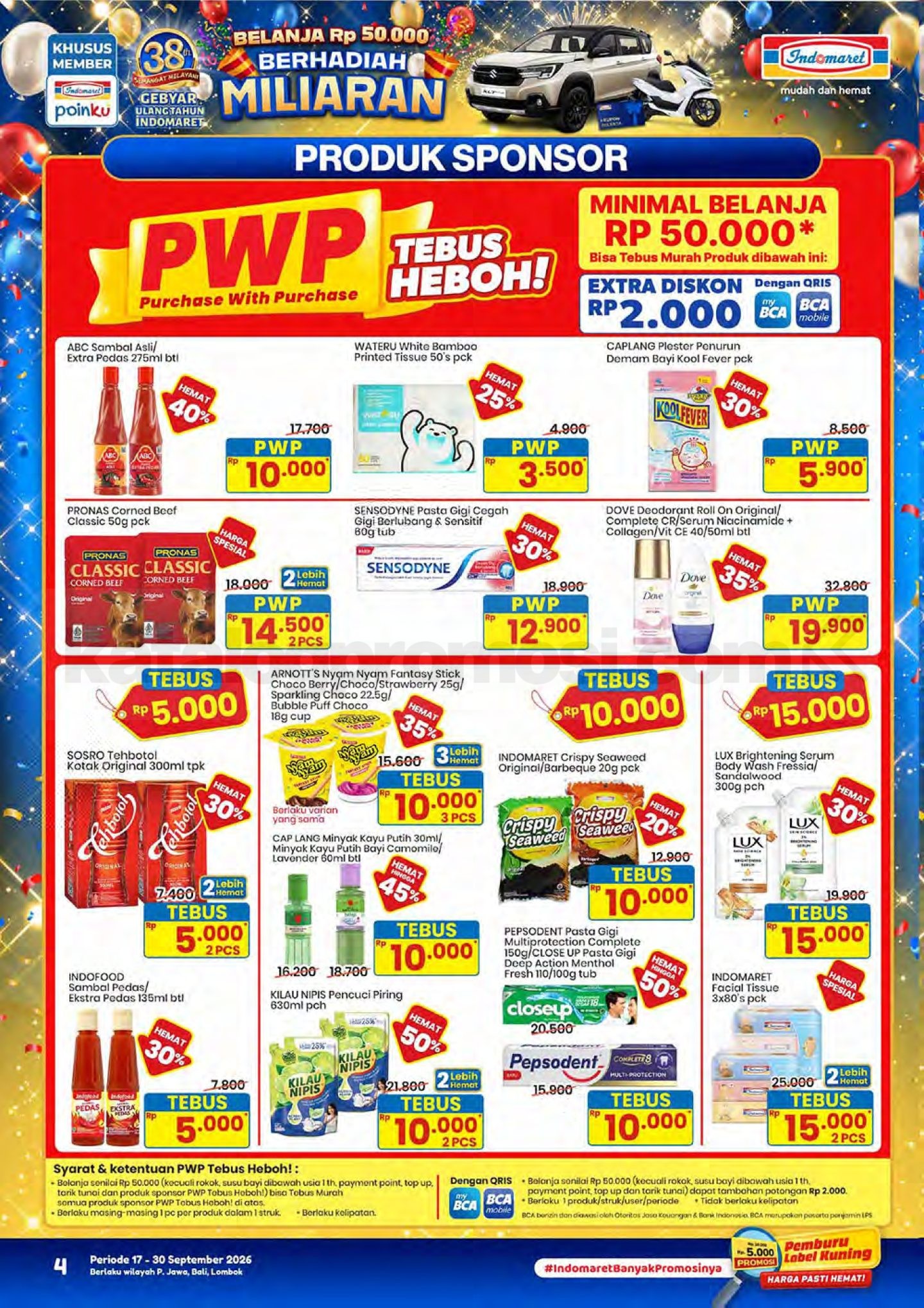 Promo Indomaret Katalog Terbaru 17-30 September 2026 Promo Indomaret Katalog Terbaru 17-30 September 2026 3