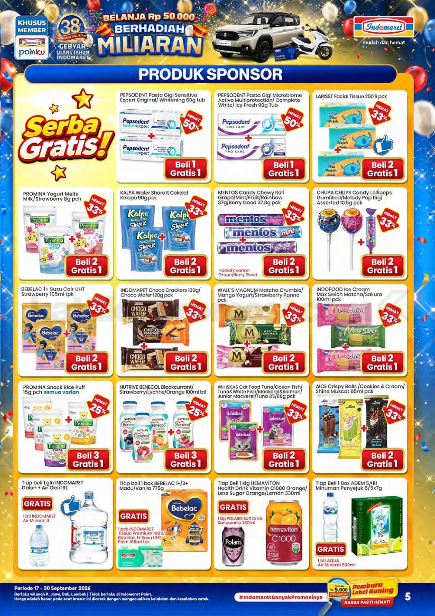 Promo Indomaret Katalog Terbaru 17-30 September 2026 Promo Indomaret Katalog Terbaru 17-30 September 2026 4