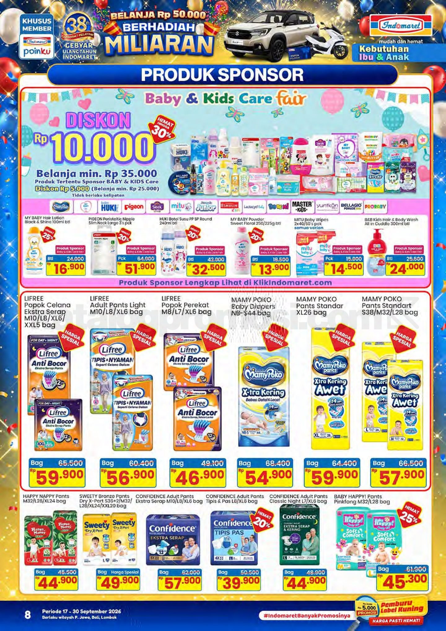 Promo Indomaret Katalog Terbaru 17-30 September 2026 Promo Indomaret Katalog Terbaru 17-30 September 2026 7