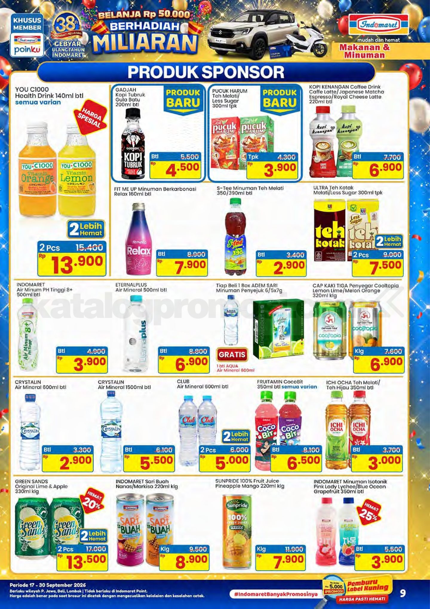 Promo Indomaret Katalog Terbaru 17-30 September 2026 Promo Indomaret Katalog Terbaru 17-30 September 2026 8