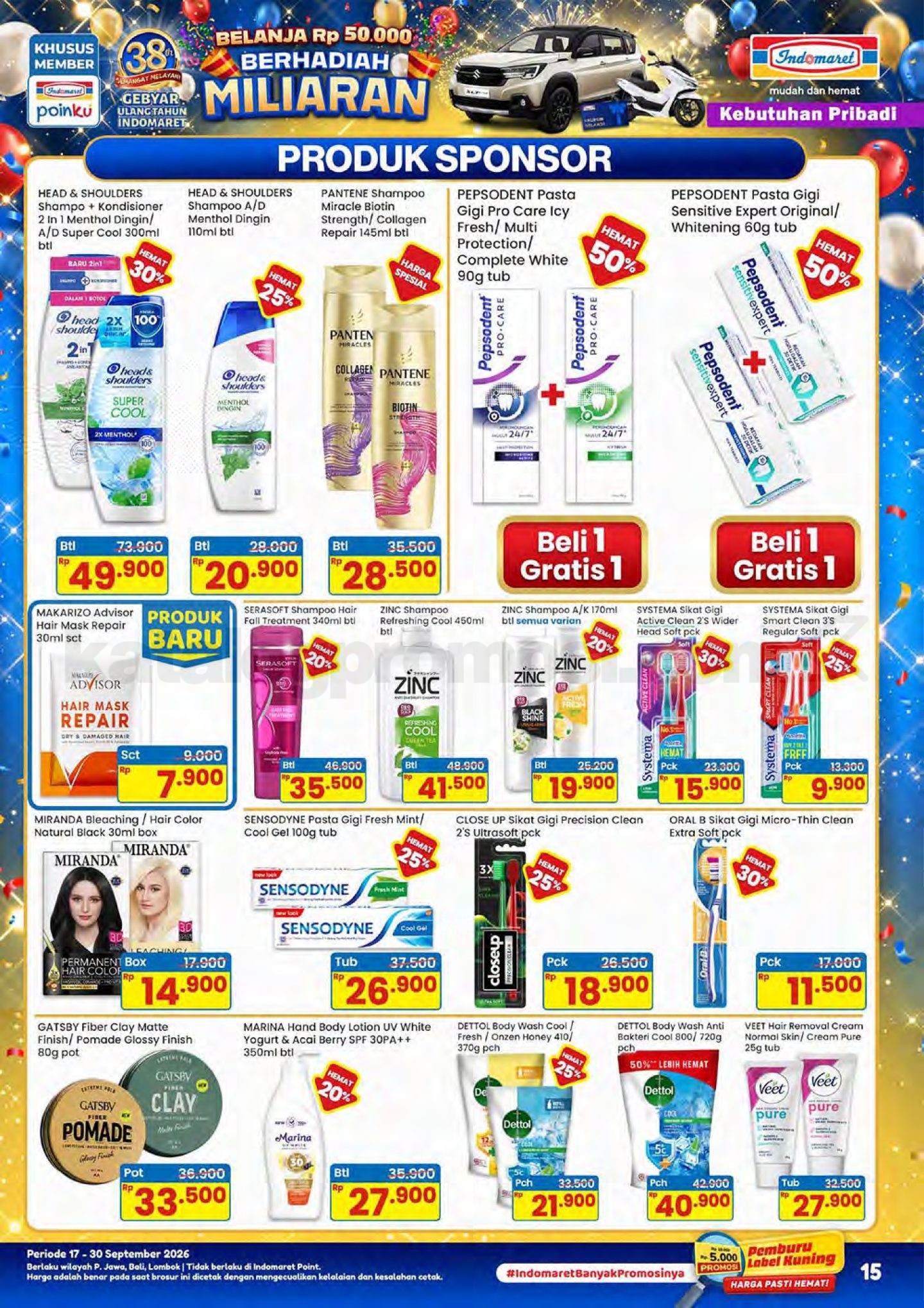 Promo Indomaret Katalog Terbaru 17-30 September 2026 Promo Indomaret Katalog Terbaru 17-30 September 2026 14