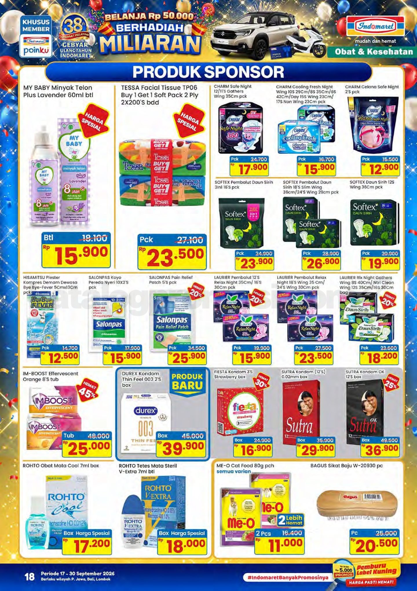 Promo Indomaret Katalog Terbaru 17-30 September 2026 Promo Indomaret Katalog Terbaru 17-30 September 2026 17