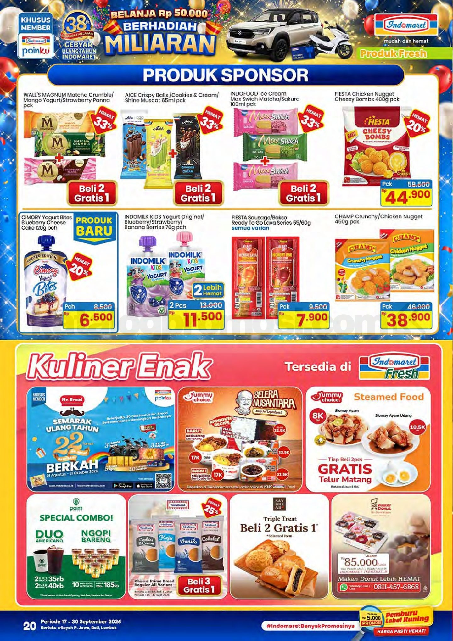 Promo Indomaret Katalog Terbaru 17-30 September 2026 Promo Indomaret Katalog Terbaru 17-30 September 2026 19