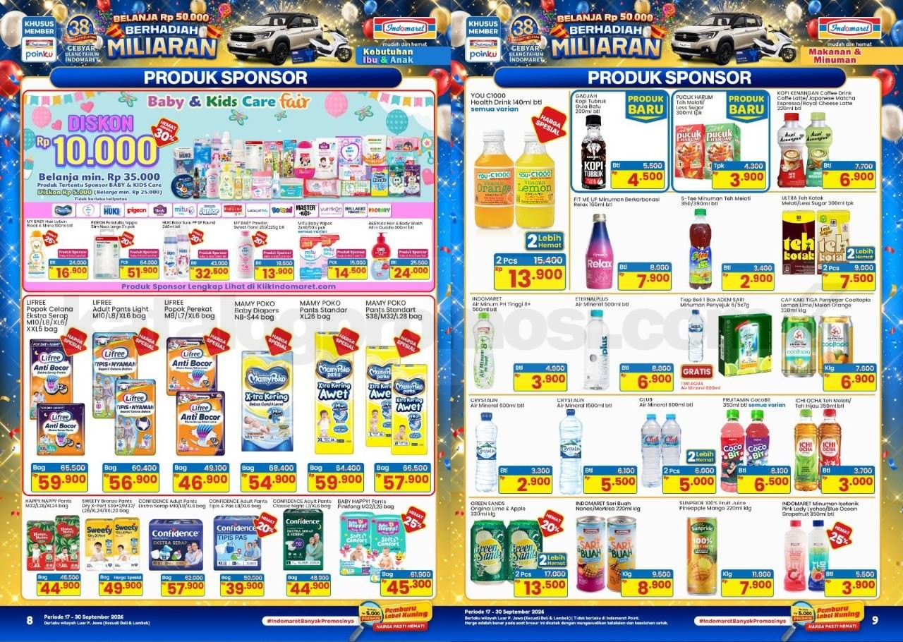 Promo Indomaret Katalog Terbaru 17-30 September 2026