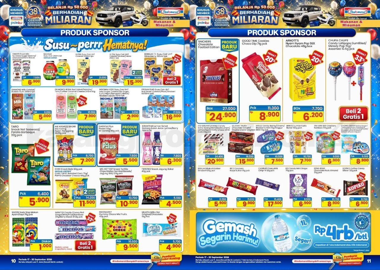 Promo Indomaret Katalog Terbaru 17-30 September 2026