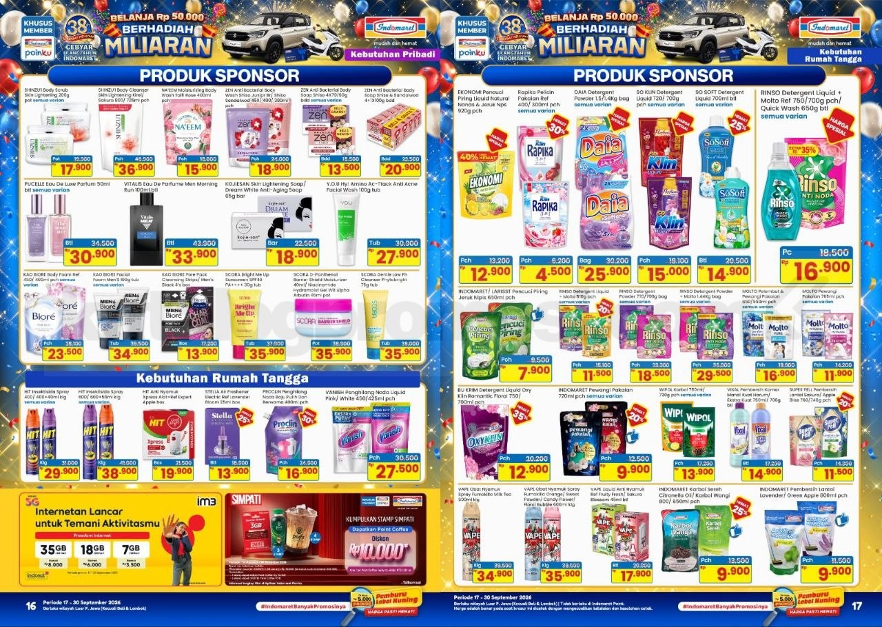 Promo Indomaret Katalog Terbaru 17-30 September 2026