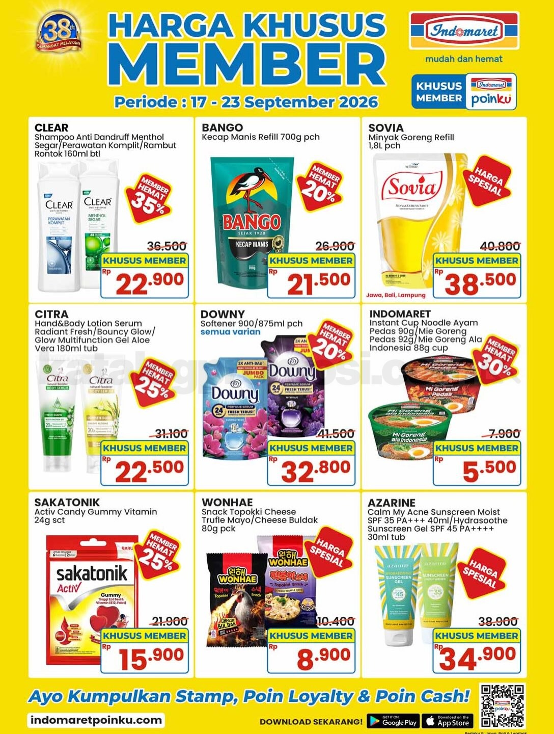 Promo Indomaret Harga Khusus Member 17-23 September 2026 Promo Indomaret Harga Khusus Member 17-23 September 2026