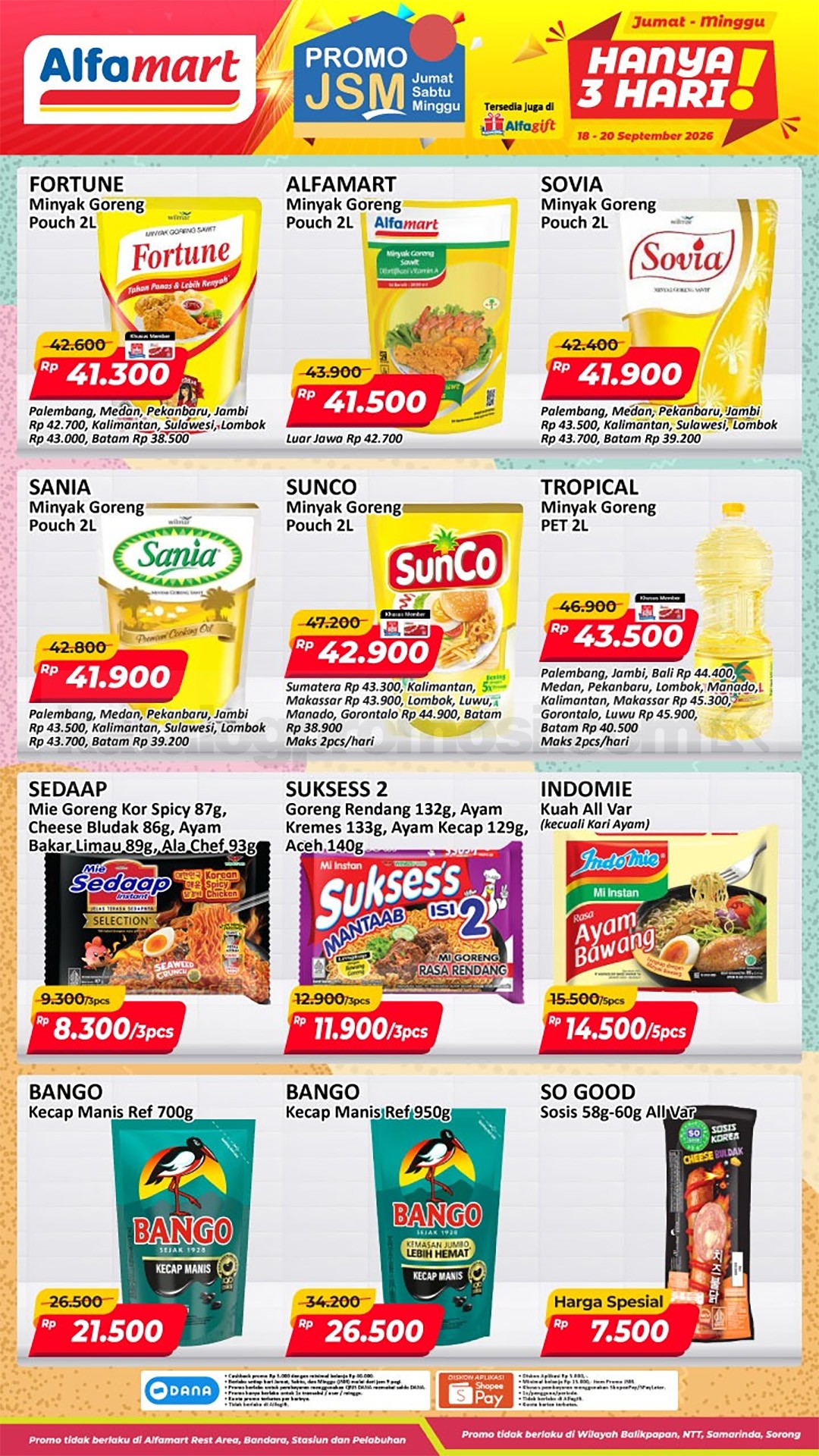 Promo JSM Alfamart 18-20 September 2026 MINGGU INI