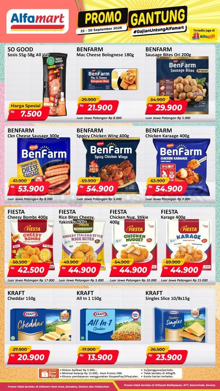 Promo JSM Alfamart 25-27 September 2026 untuk Minggu ini Promo JSM Alfamart 25-27 September 2026 untuk Minggu ini 4
