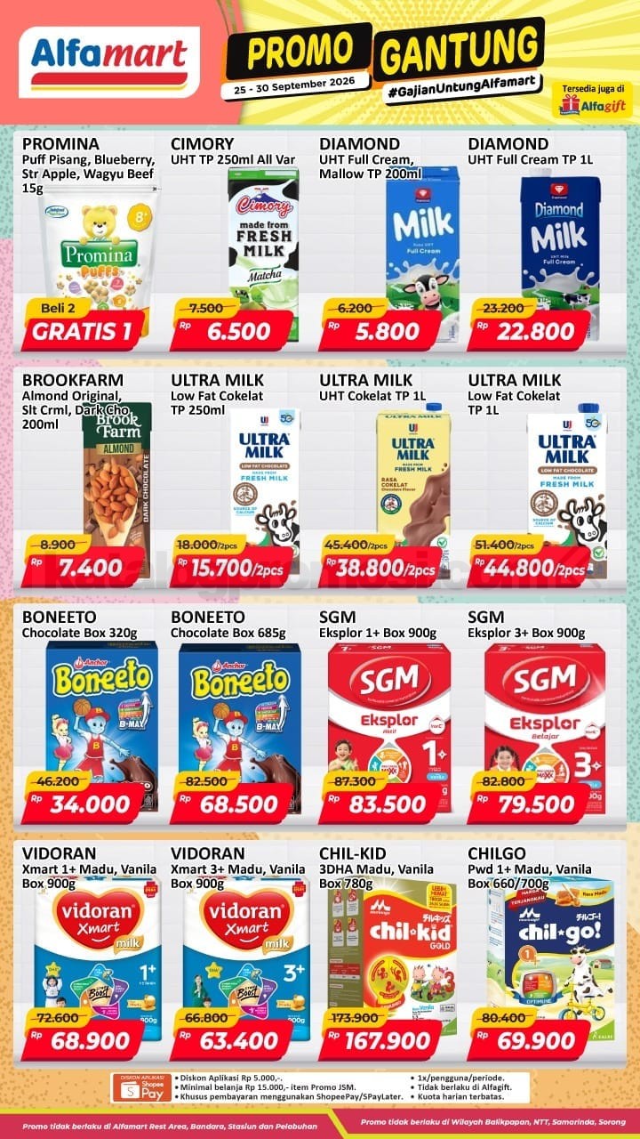 Promo JSM Alfamart 25-27 September 2026 untuk Minggu ini Promo JSM Alfamart 25-27 September 2026 untuk Minggu ini 5