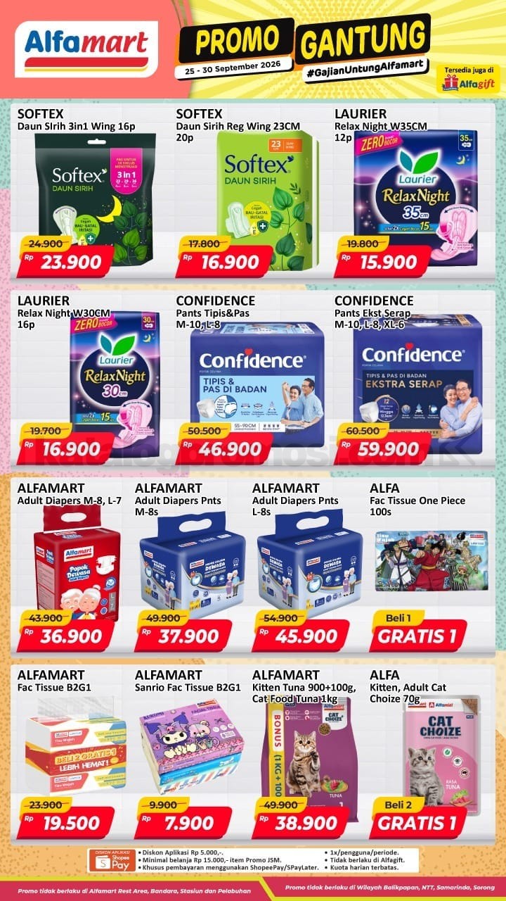 Promo JSM Alfamart 25-27 September 2026 untuk Minggu ini Promo JSM Alfamart 25-27 September 2026 untuk Minggu ini 9