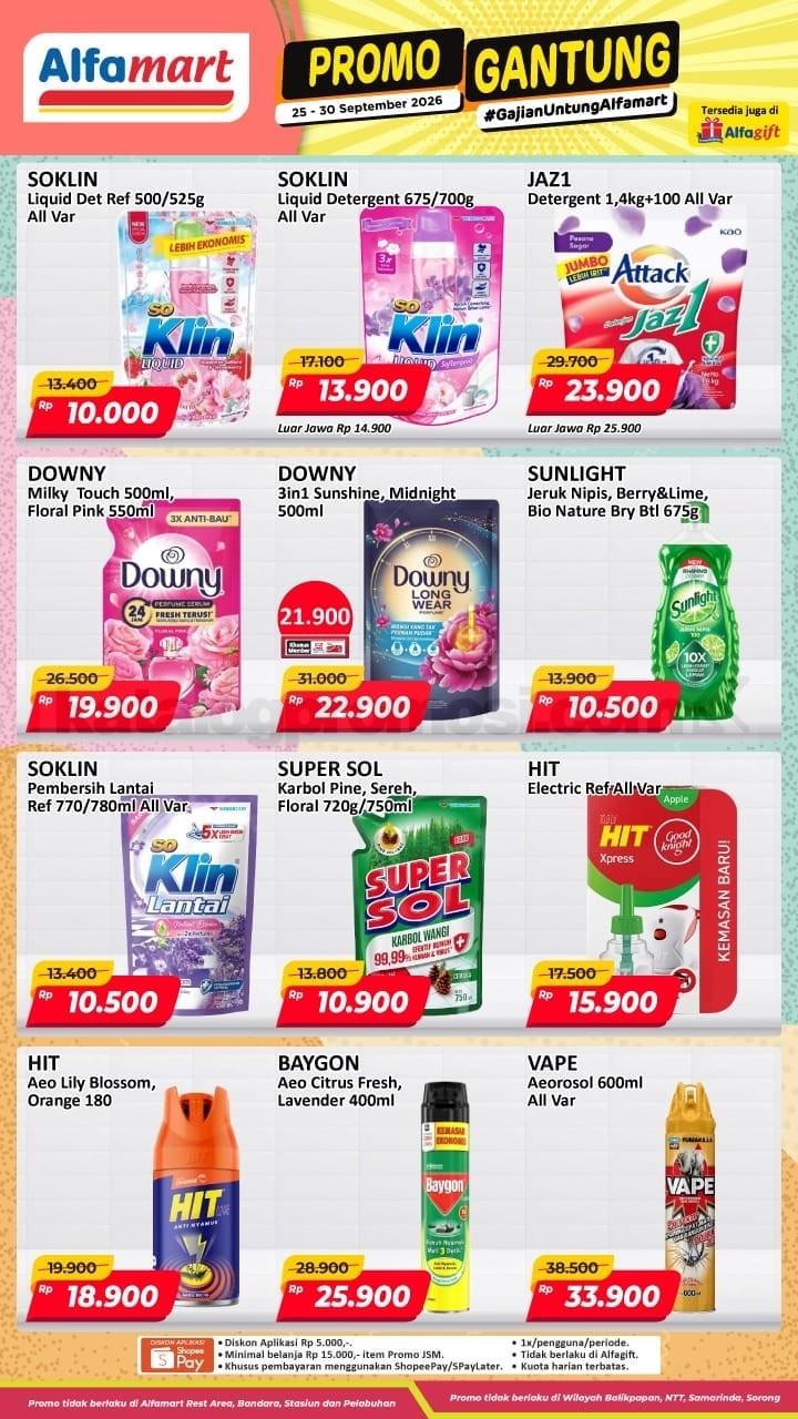 Promo JSM Alfamart 25-27 September 2026 untuk Minggu ini Promo JSM Alfamart 25-27 September 2026 untuk Minggu ini 10