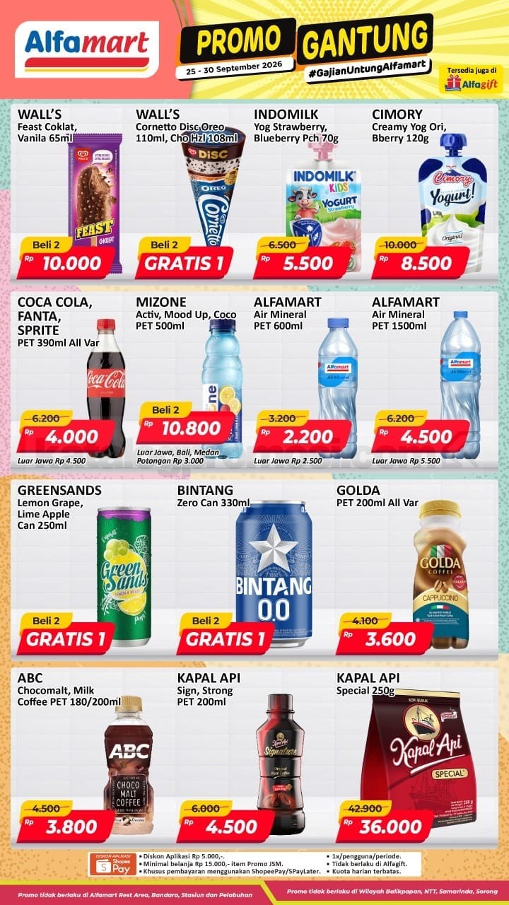 Promo JSM Alfamart 25-27 September 2026 untuk Minggu ini Promo JSM Alfamart 25-27 September 2026 untuk Minggu ini 11