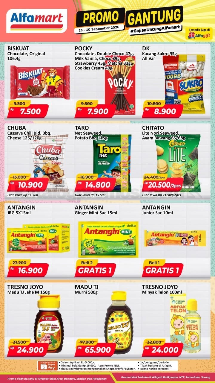 Promo JSM Alfamart 25-27 September 2026 untuk Minggu ini Promo JSM Alfamart 25-27 September 2026 untuk Minggu ini 12