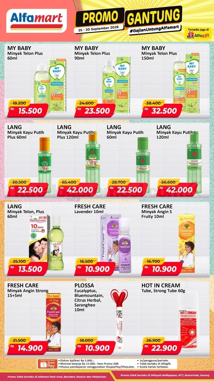 Promo JSM Alfamart 25-27 September 2026 untuk Minggu ini Promo JSM Alfamart 25-27 September 2026 untuk Minggu ini 13