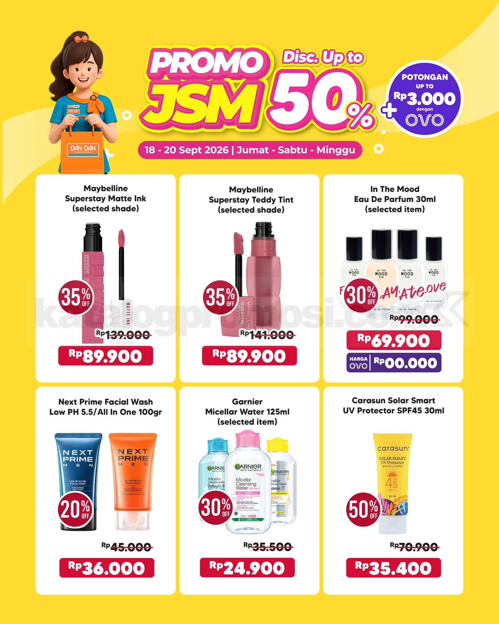 Promo JSM Dan+Dan 18-20 September 2026 Promo JSM Dan+Dan 18-24 September 2026