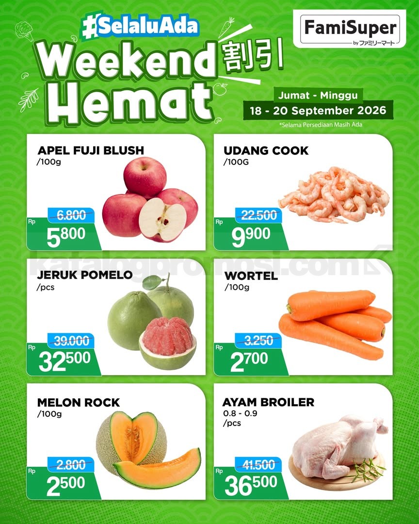 Promo JSM FAMILYMART 18-20 September 2026 Promo JSM FAMILYMART 18-20 September 2026