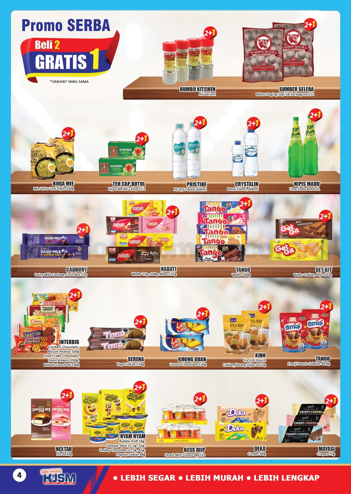 Promo JSM Hari Hari Swalayan 01-04 Oktober 2026