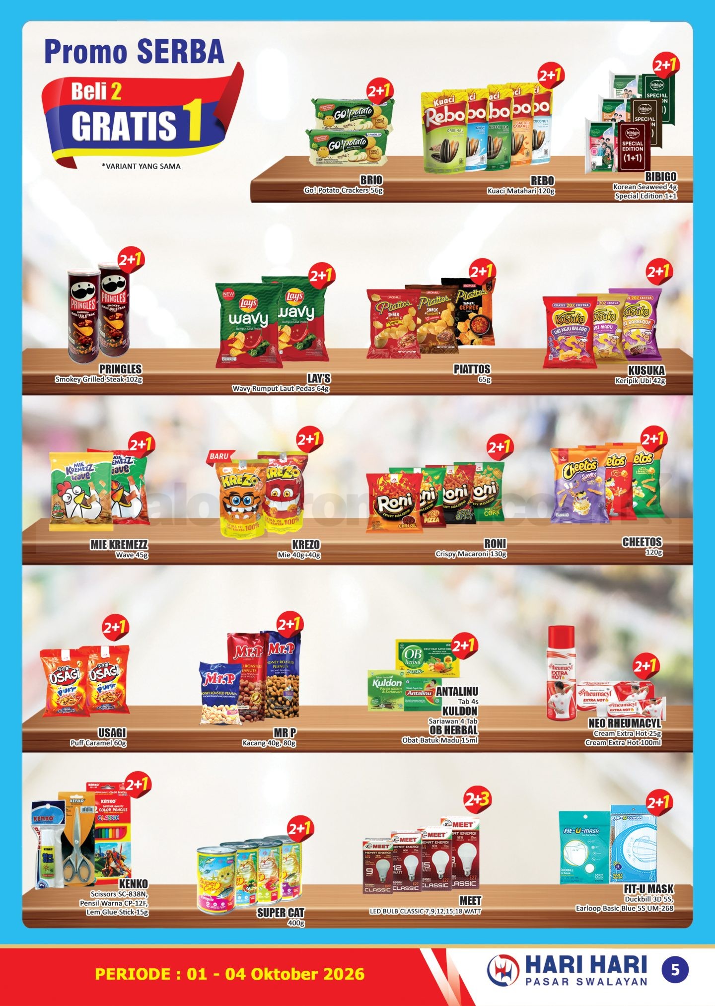 Promo JSM Hari Hari Swalayan 01-04 Oktober 2026