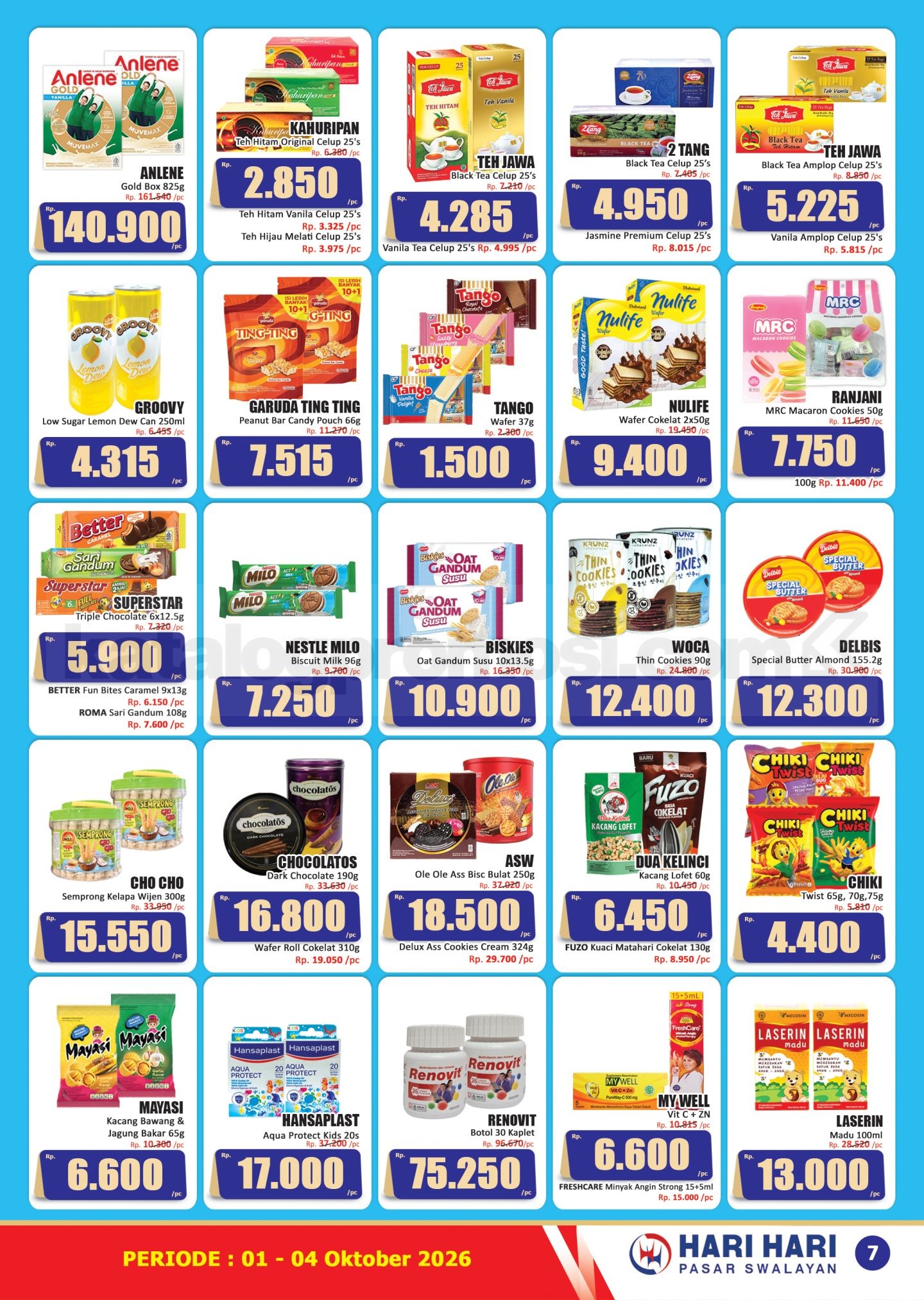 Promo JSM Hari Hari Swalayan 01-04 Oktober 2026