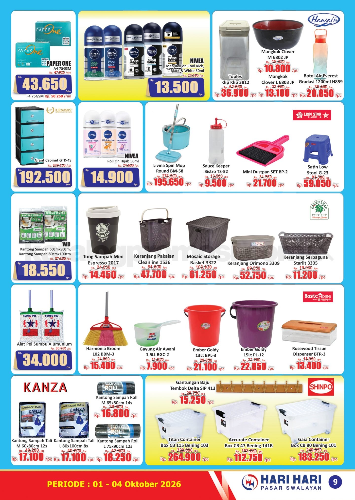 Promo JSM Hari Hari Swalayan 01-04 Oktober 2026