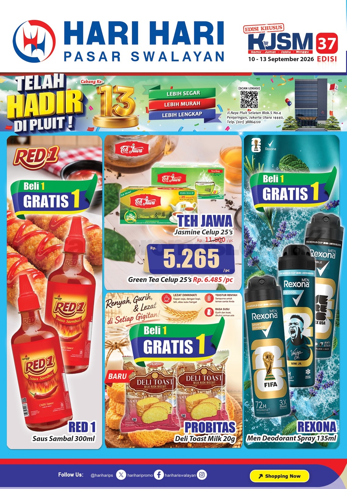 Promo JSM Hari Hari Swalayan 10-13 September 2026