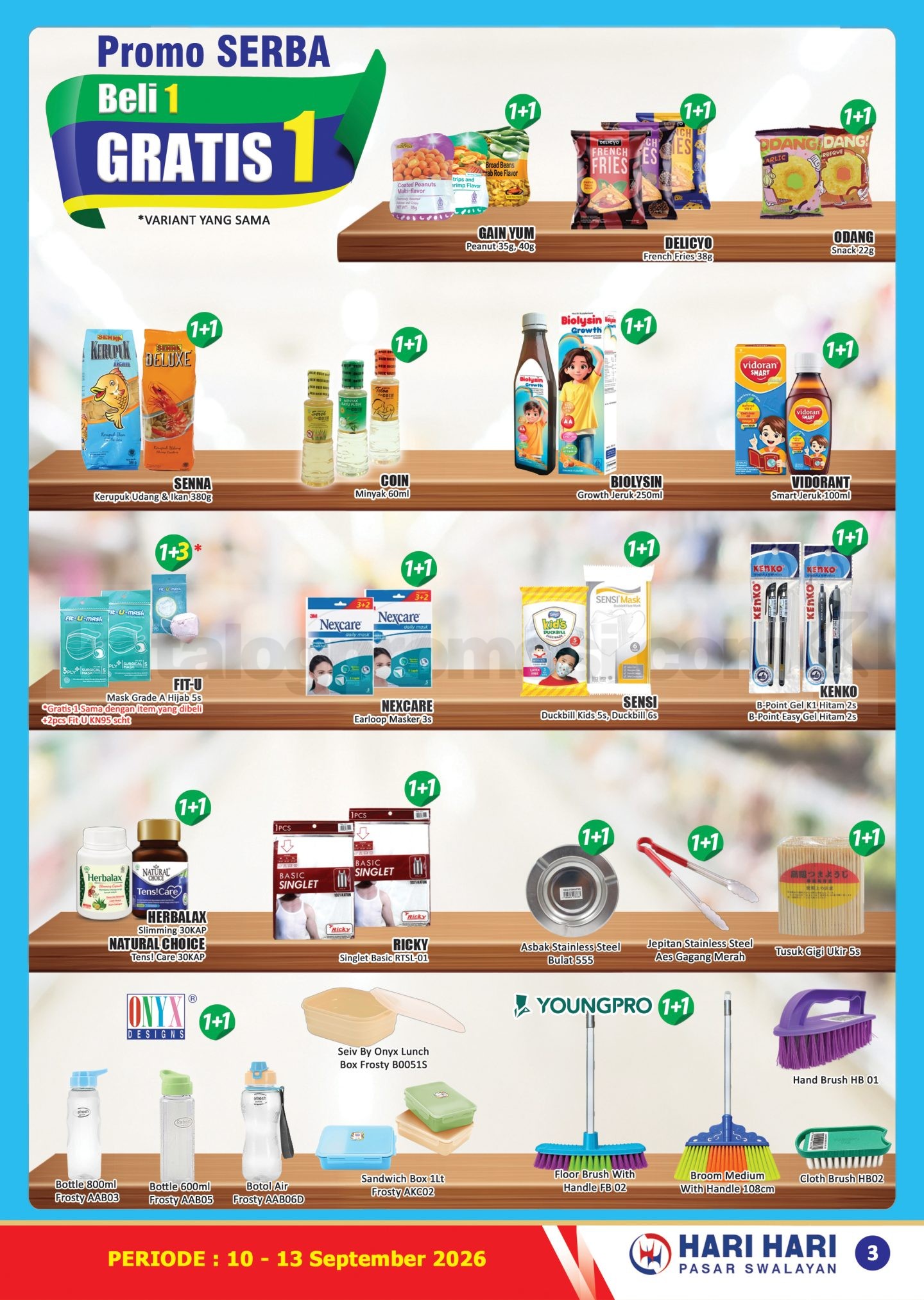 Promo JSM Hari Hari Swalayan 10-13 September 2026