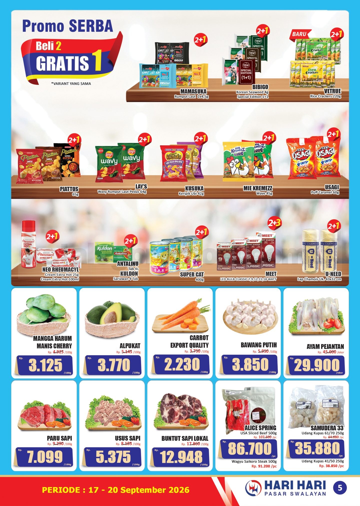 Promo JSM Hari Hari Swalayan 17-20 September 2026