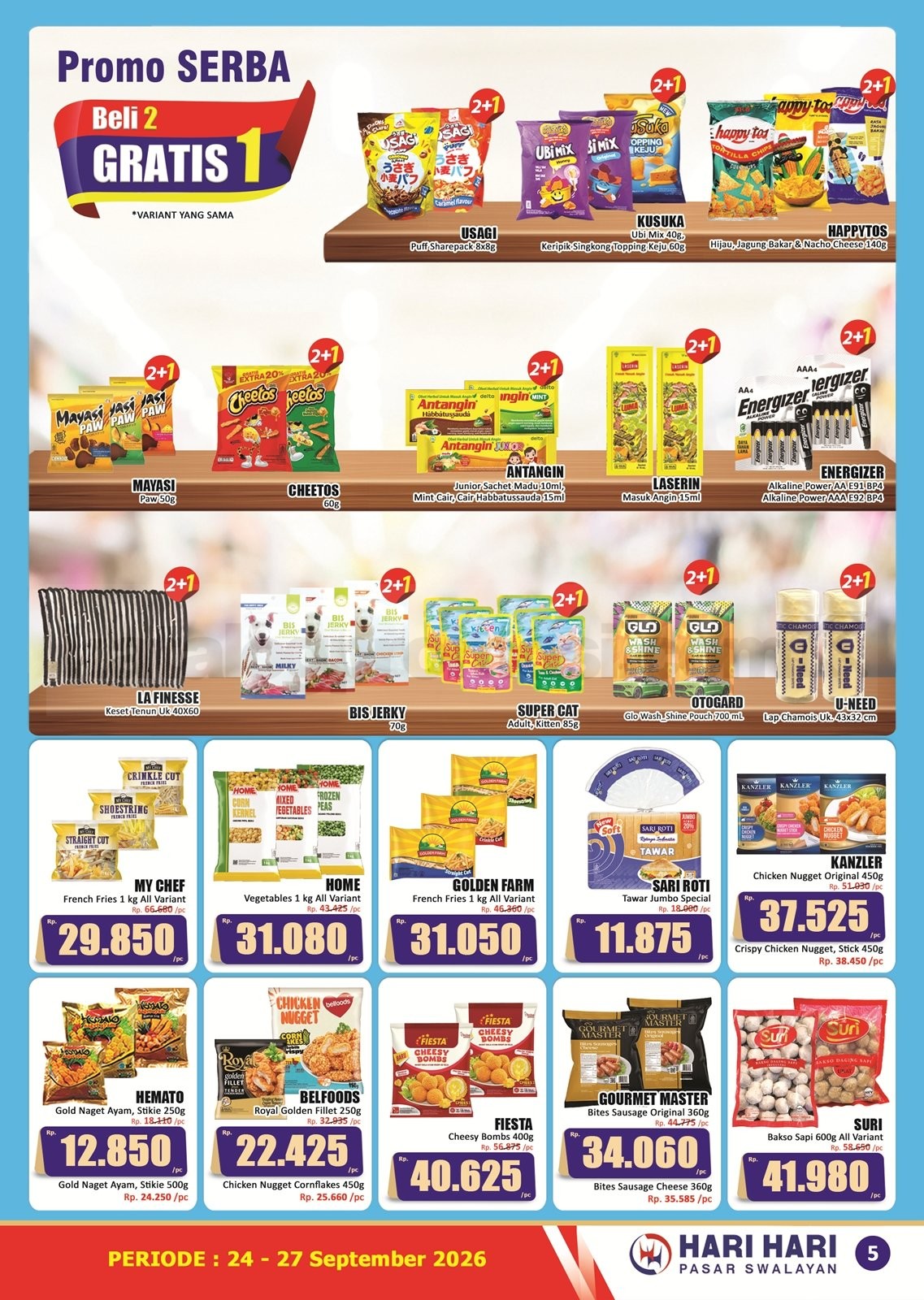 Promo JSM Hari Hari Swalayan 24-27 September 2026