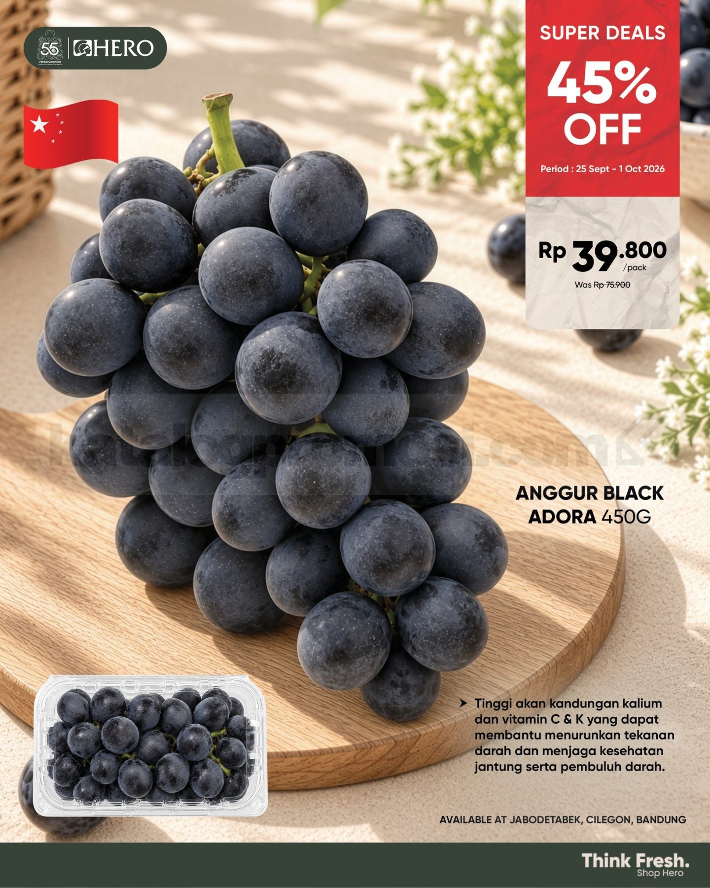 Promo JSM HERO SUPERMARKET 25 September - 01 Oktober 2026
