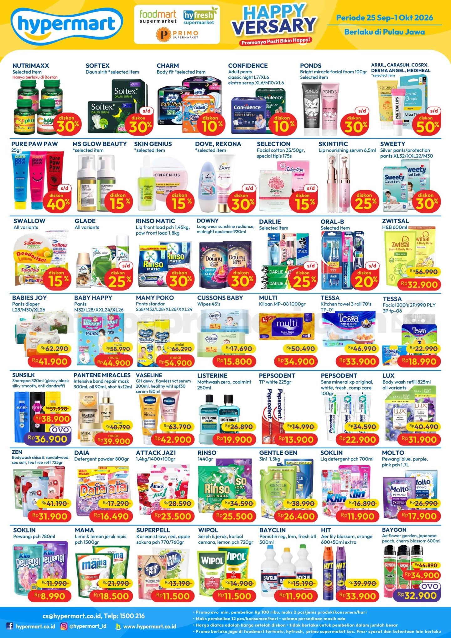 PROMO JSM HYPERMART 25 September - 01 Oktober 2026