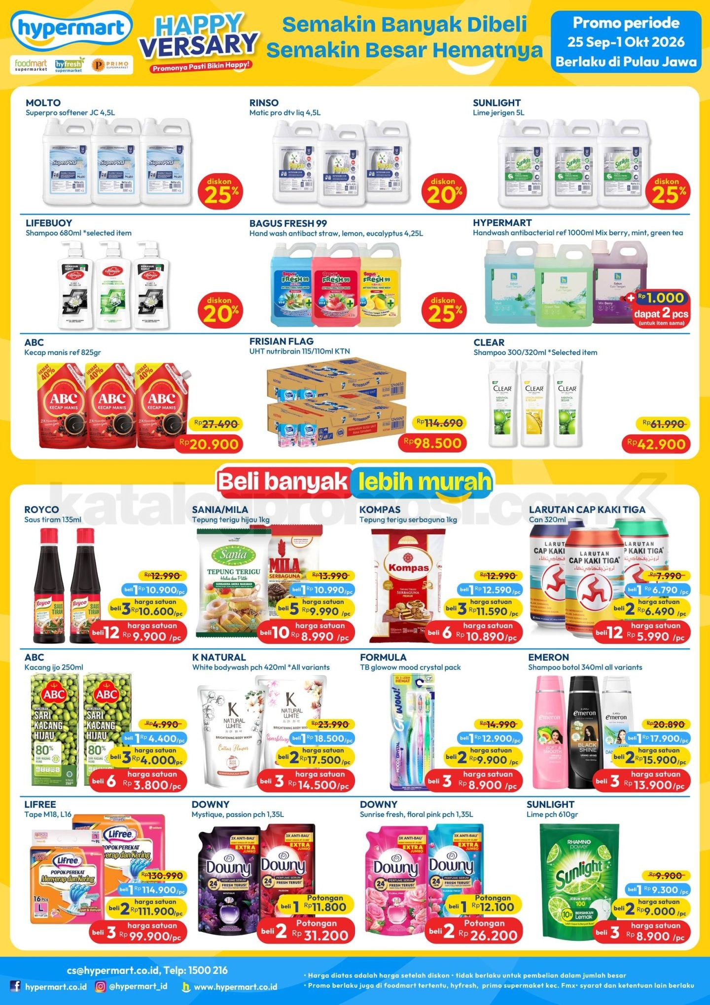 PROMO JSM HYPERMART 25 September - 01 Oktober 2026