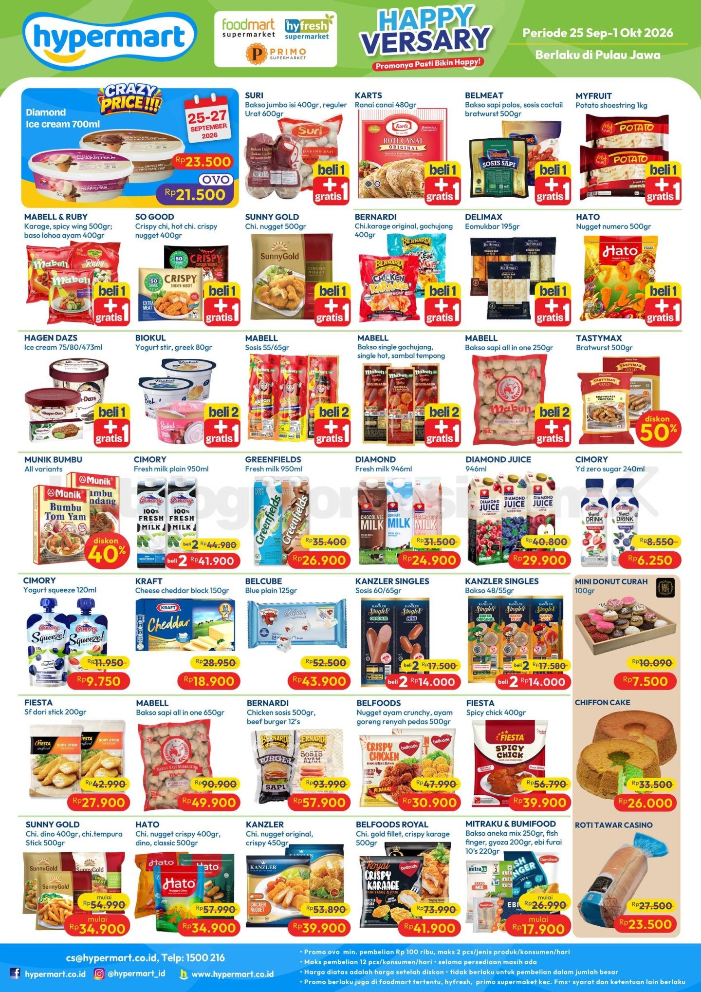 PROMO JSM HYPERMART 25 September - 01 Oktober 2026