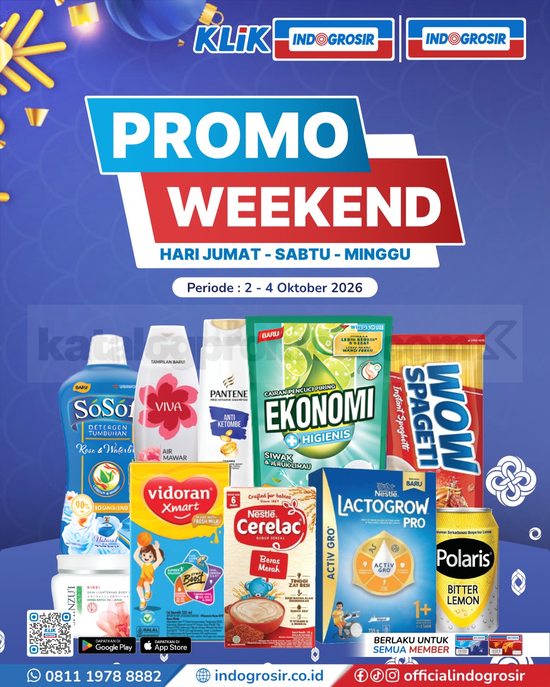 Promo JSM INDOGROSIR Weekend 02-04 Oktober 2026