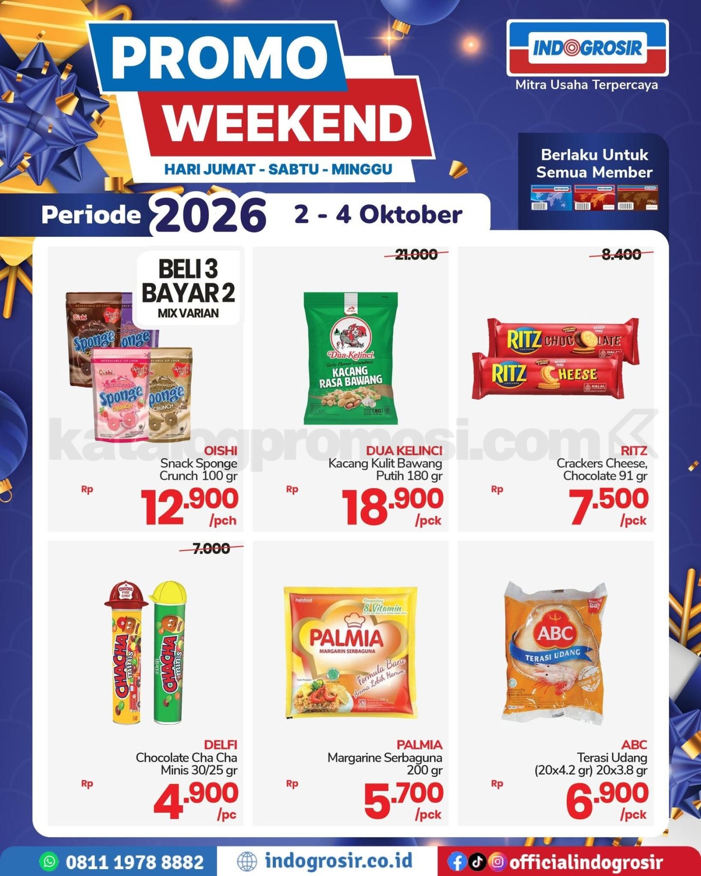 Promo JSM INDOGROSIR Weekend 02-04 Oktober 2026