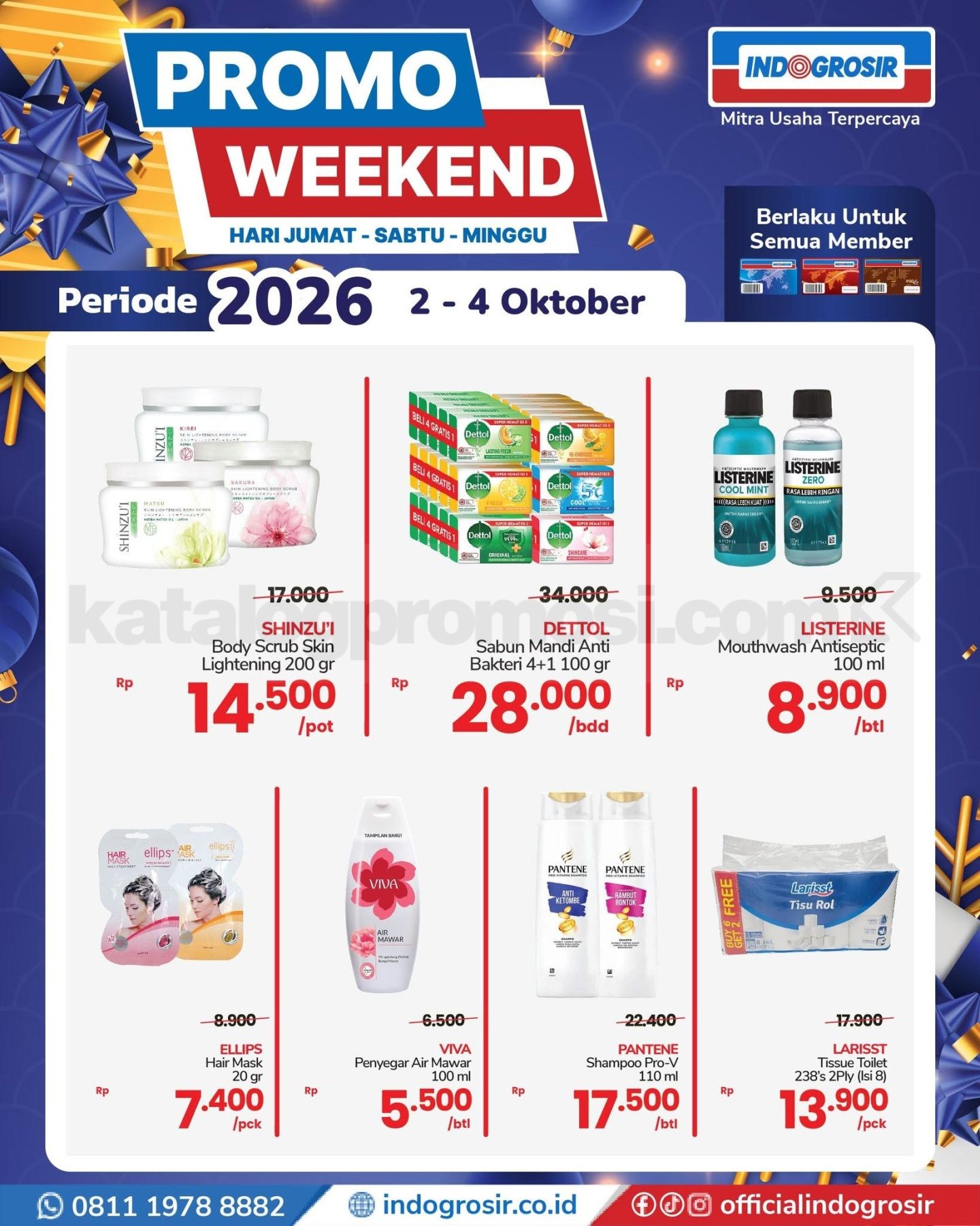 Promo JSM INDOGROSIR Weekend 02-04 Oktober 2026