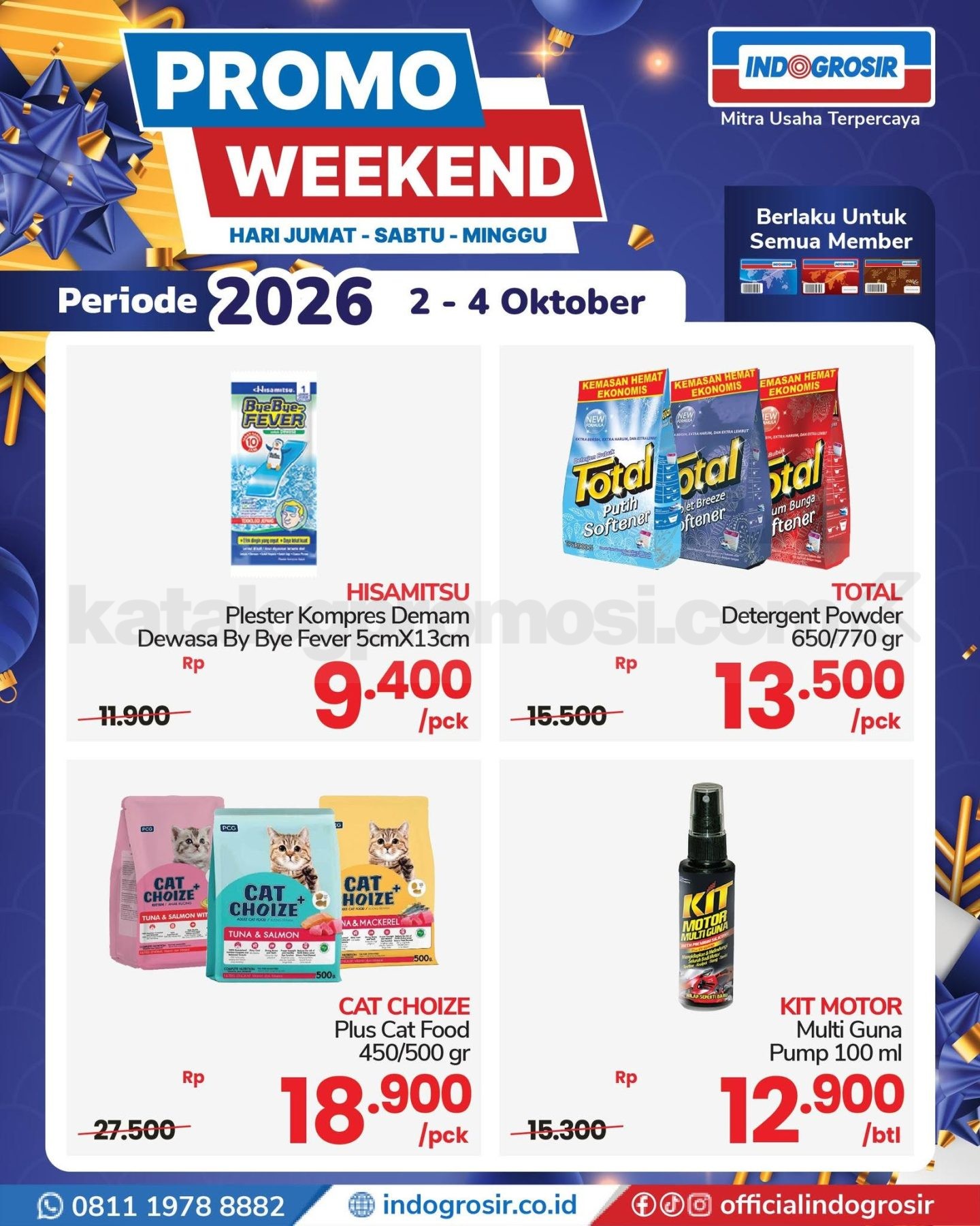 Promo JSM INDOGROSIR Weekend 02-04 Oktober 2026 Promo JSM INDOGROSIR Weekend 02-04 Oktober 2026 5