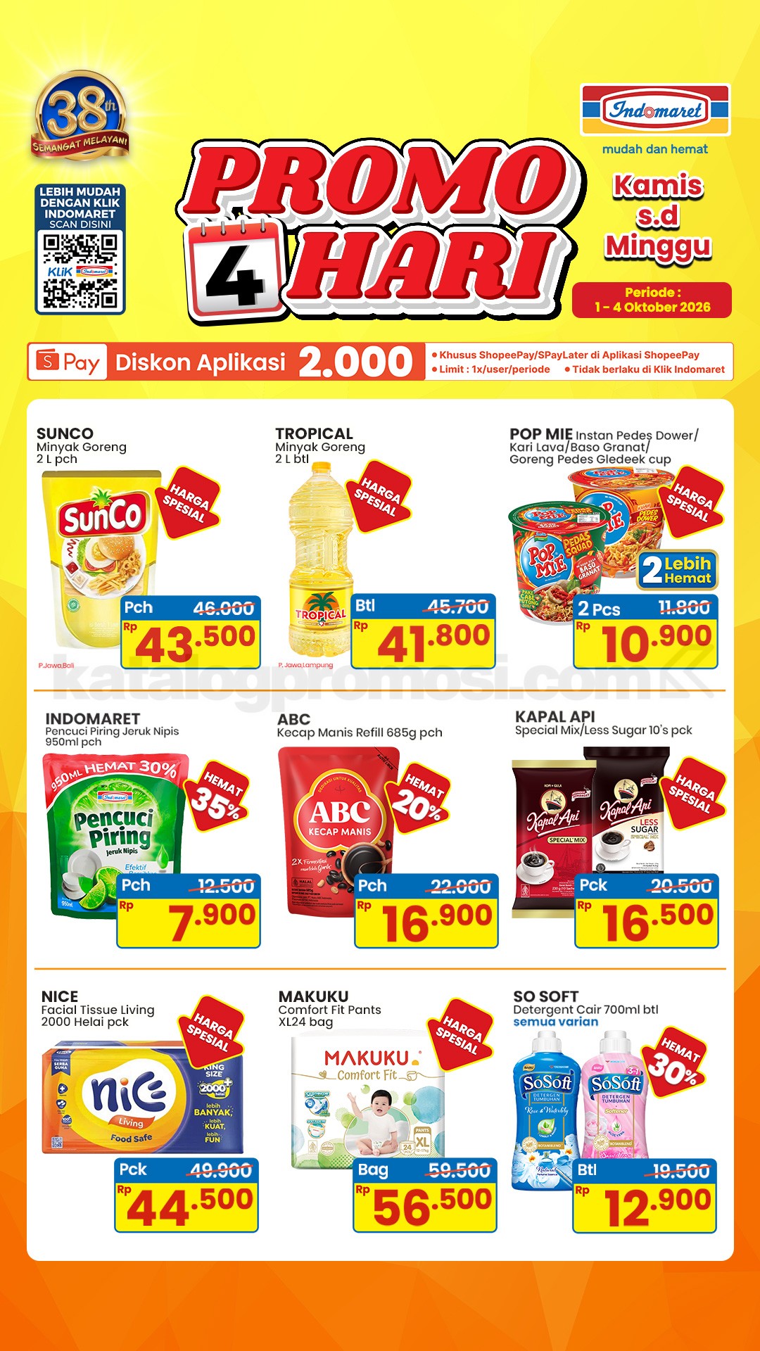 Promo JSM Indomaret 02-04 Oktober 2026 Minggu Ini