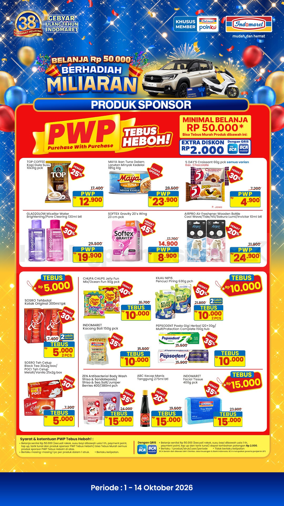 Promo JSM Indomaret 02-04 Oktober 2026 Minggu Ini