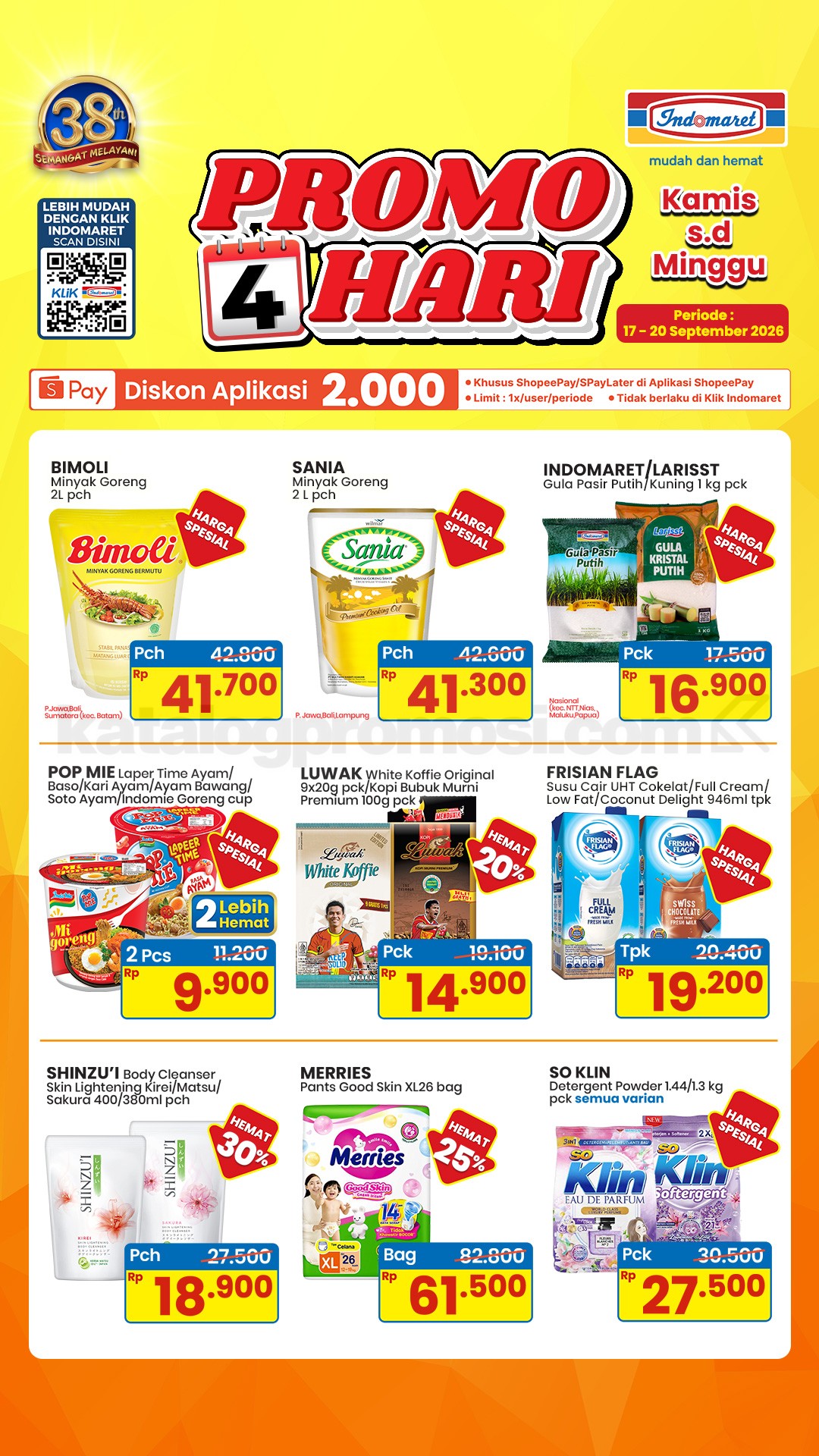 Promo JSM Indomaret 17-20 September 2026 Minggu Ini Promo JSM Indomaret 17-20 September 2026 Minggu Ini