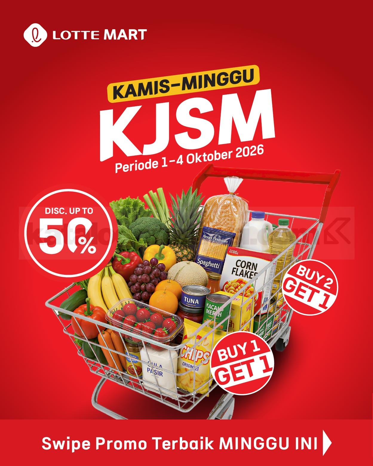 Promo JSM Lottemart Weekend 01-04 Oktober 2026 Promo JSM Lottemart Weekend 01-04 Oktober 2026