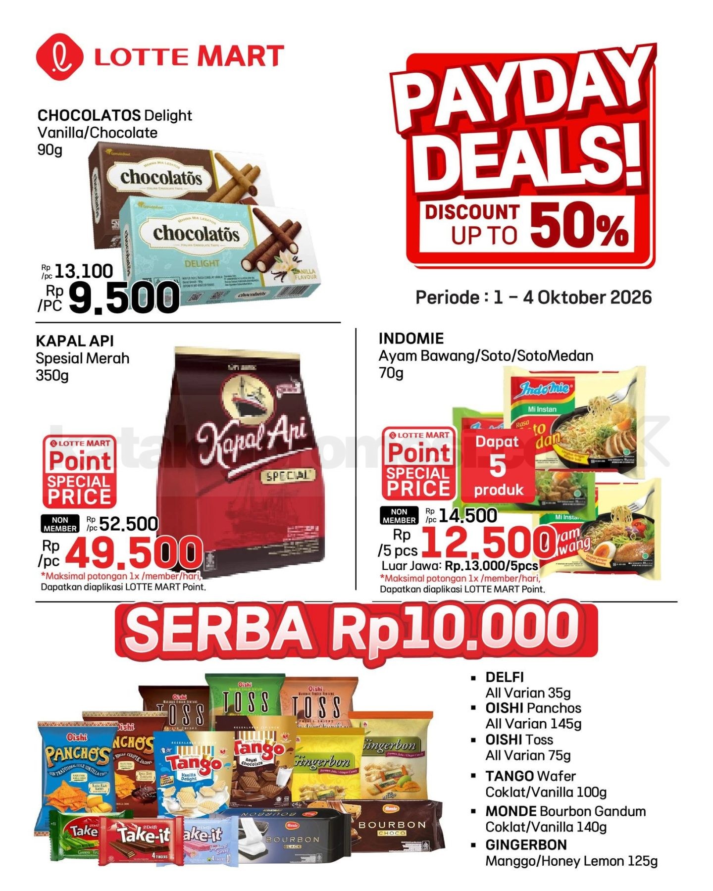 Promo JSM Lottemart Weekend 01-04 Oktober 2026 Promo JSM Lottemart Weekend 01-04 Oktober 2026 4