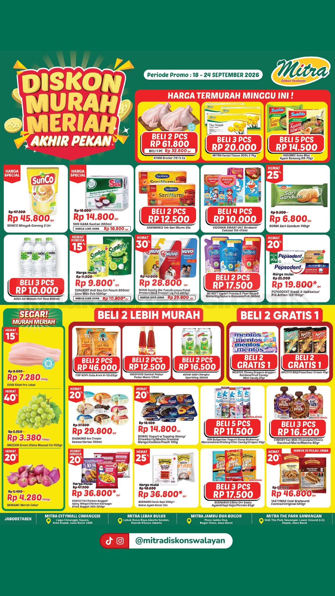 Promo JSM Mitra Diskon Swalayan 18-24 September 2026