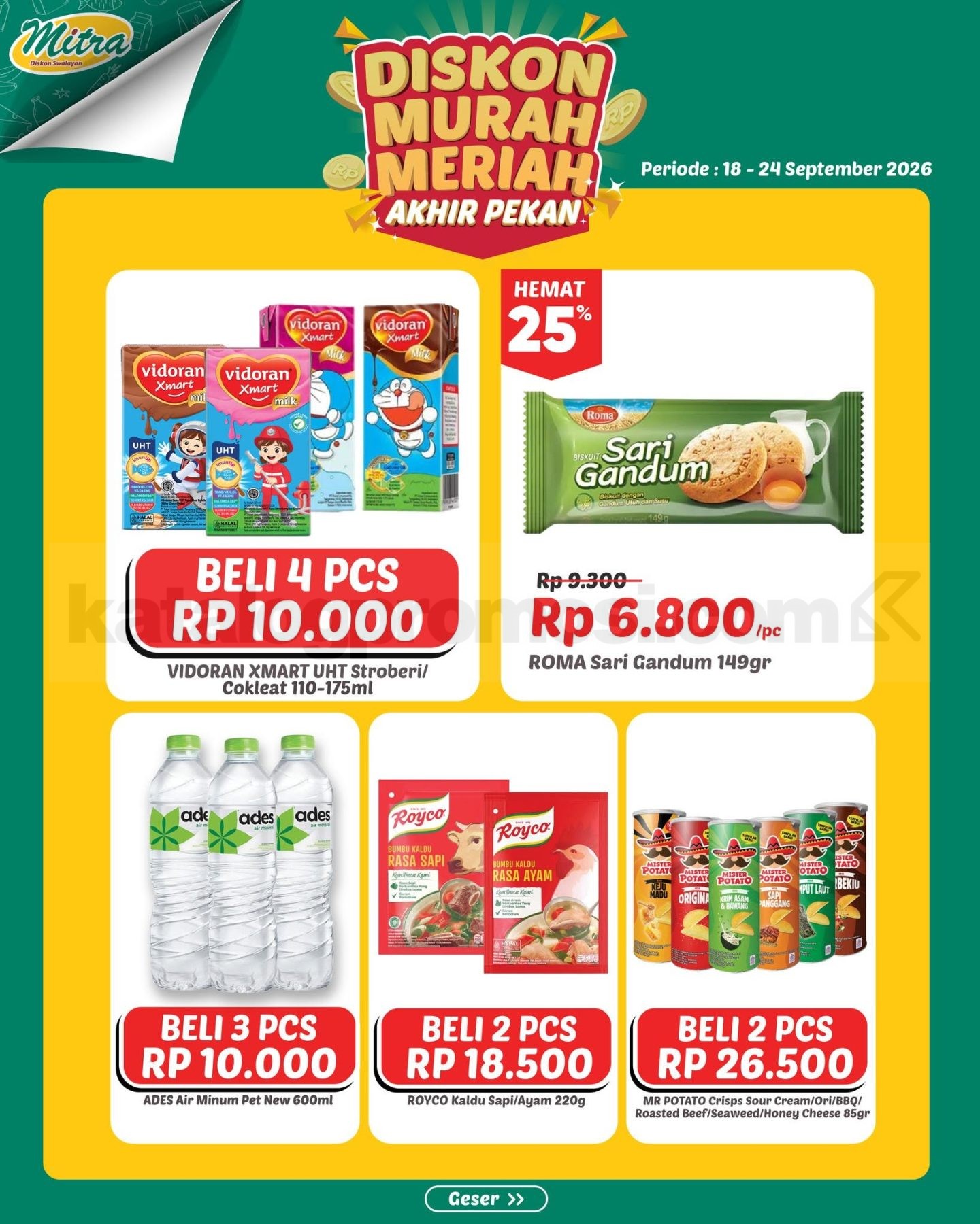 Promo JSM Mitra Diskon Swalayan 18-24 September 2026