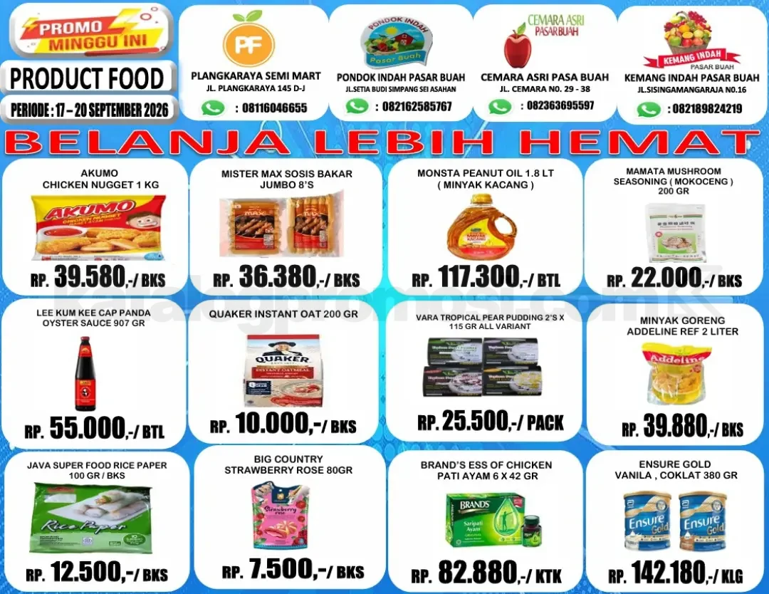Promo JSM Plangkaraya Fruit Medan 17-20 September 2026 Promo JSM Plangkaraya Fruit Medan 17-20 September 2026 2