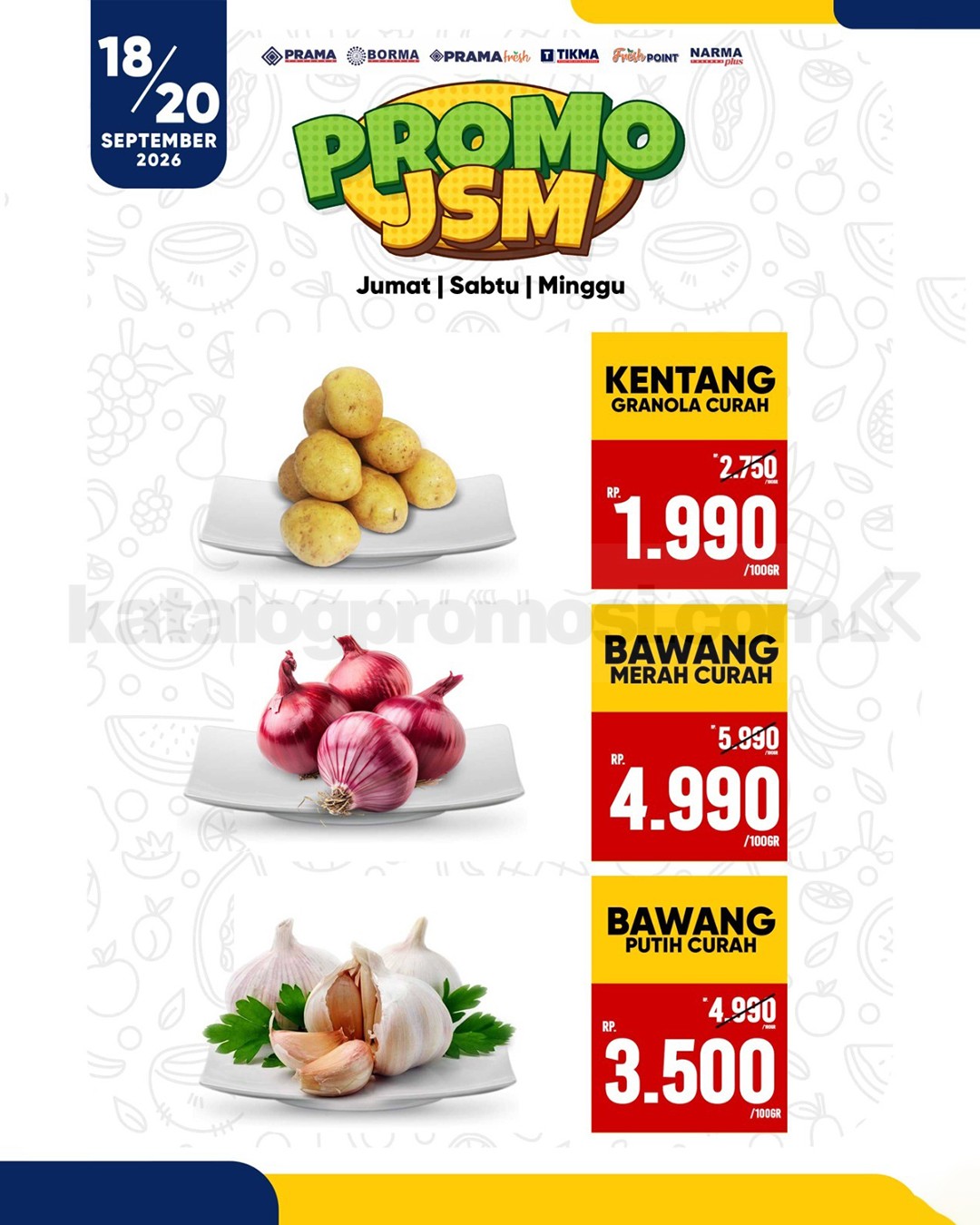 PROMO JSM Prama dan Borma 18-20 September 2026 PROMO JSM Prama dan Borma 18-20 September 2026