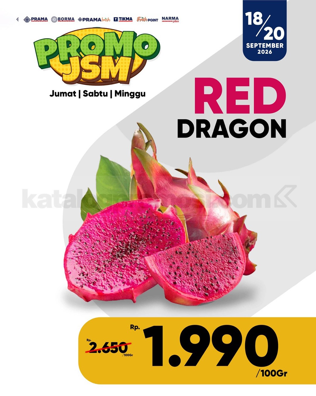 PROMO JSM Prama dan Borma 18-20 September 2026 PROMO JSM Prama dan Borma 18-20 September 2026 1