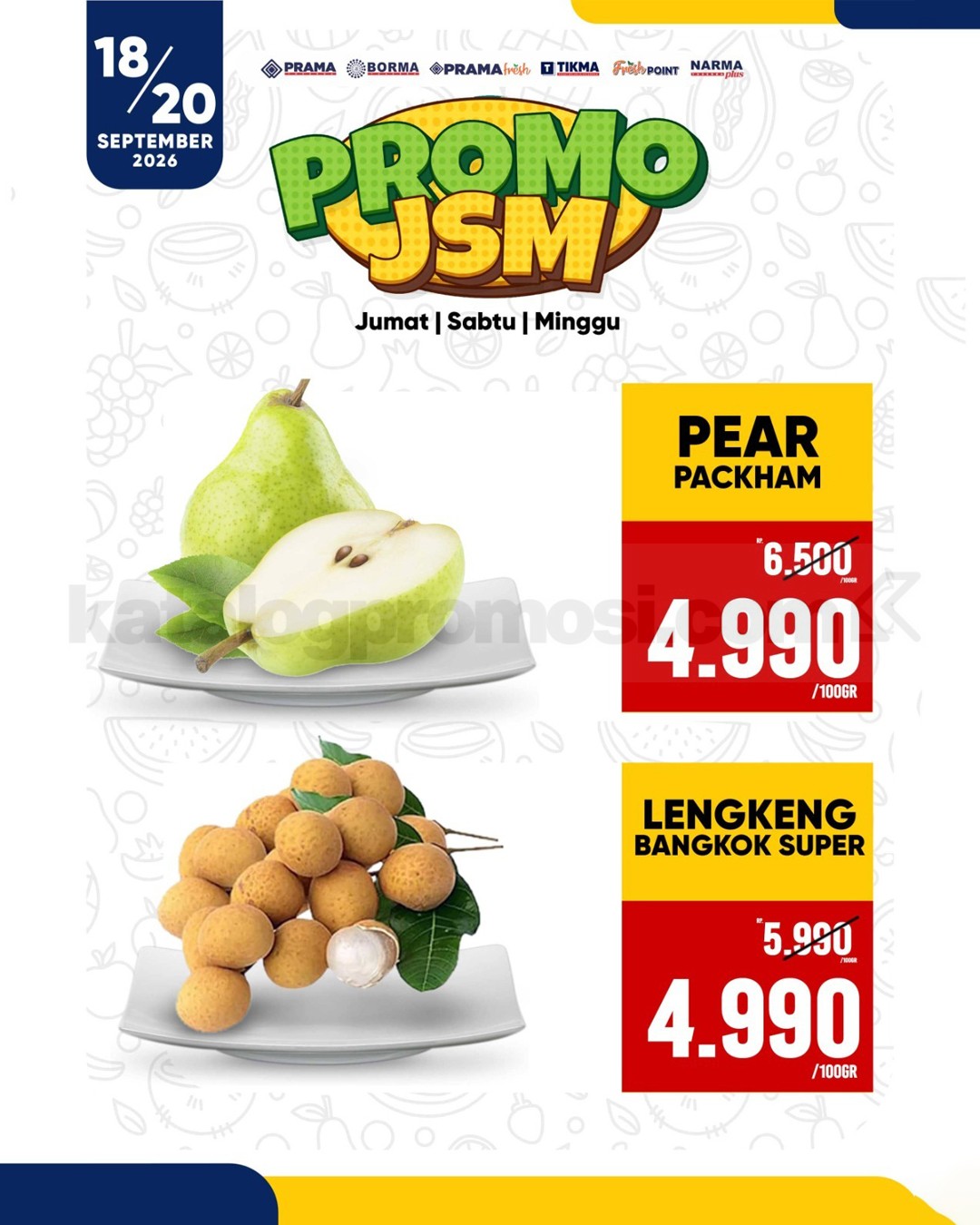 PROMO JSM Prama dan Borma 18-20 September 2026 PROMO JSM Prama dan Borma 18-20 September 2026 3