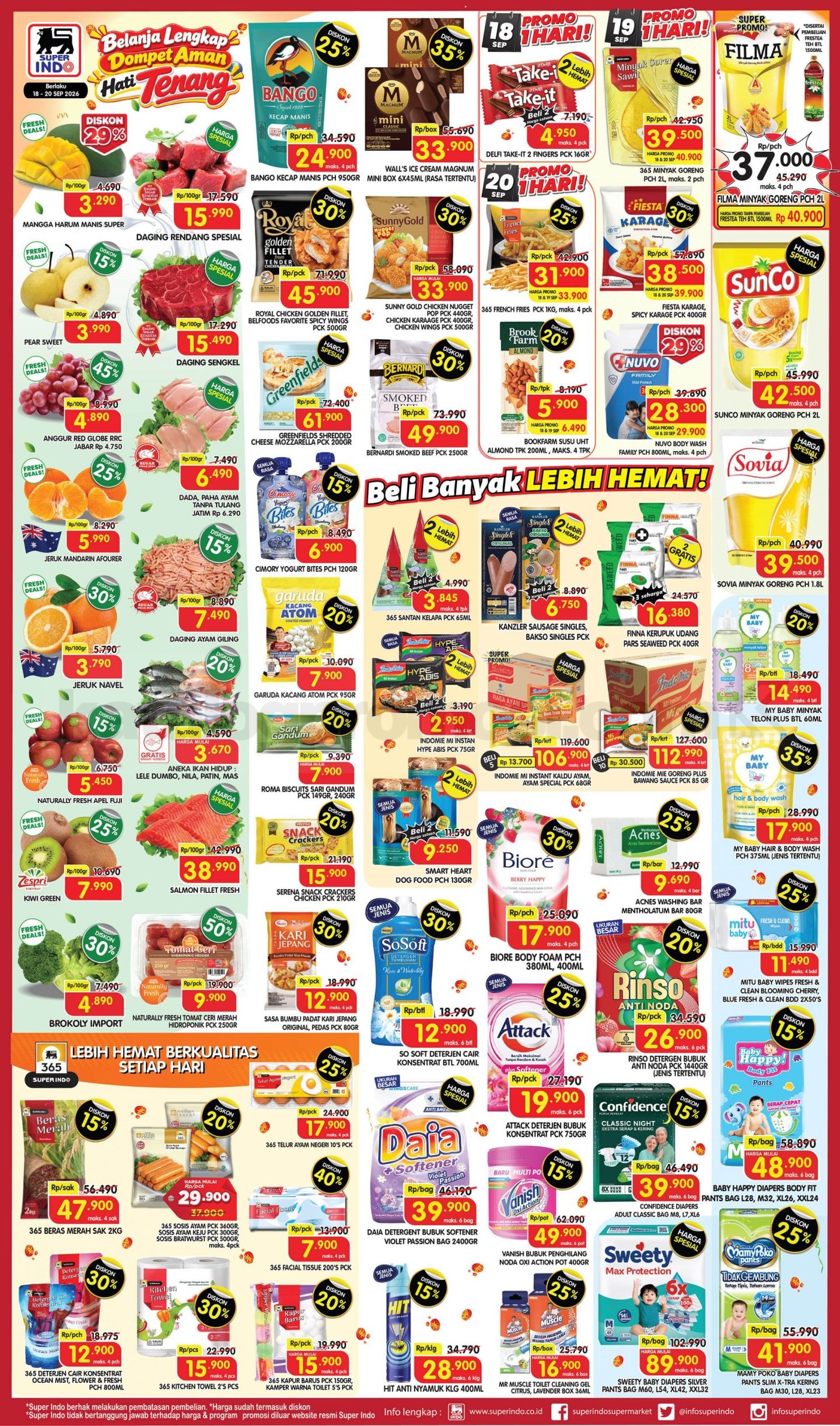 Promo JSM Superindo 18-20 September 2026 Hemat Minggu Ini Promo JSM Superindo 18-20 September 2026 Hemat Minggu Ini
